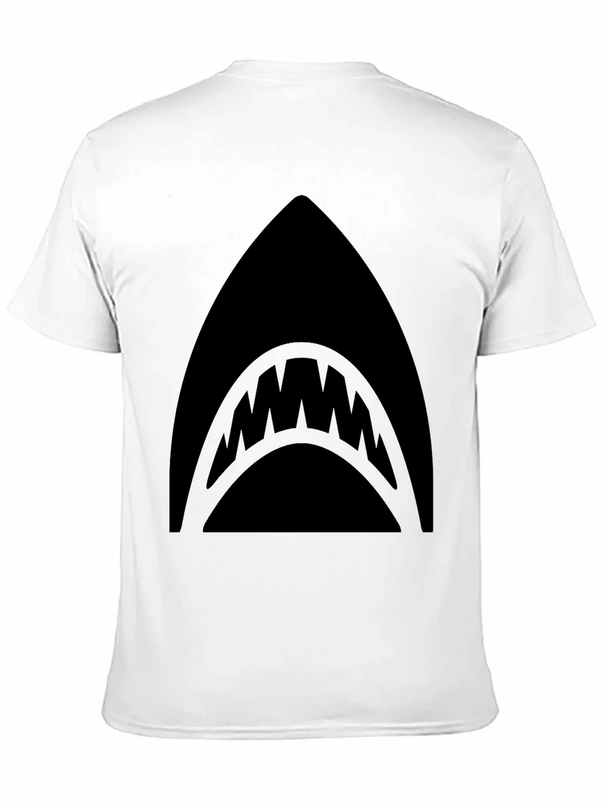 Mens Black Shark Graphic T-Shirt product image 10
