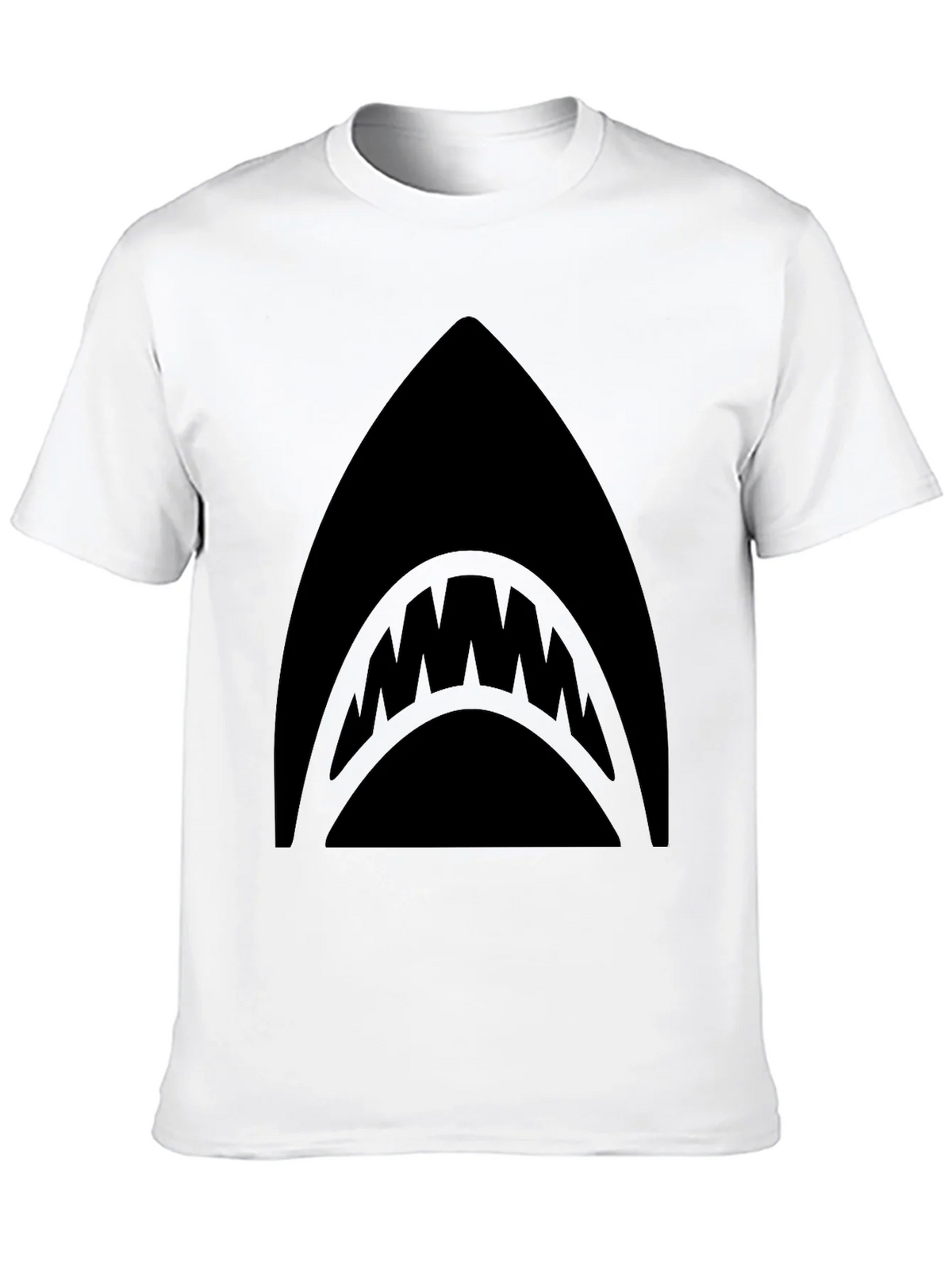 Mens Black Shark Graphic T-Shirt product image 9