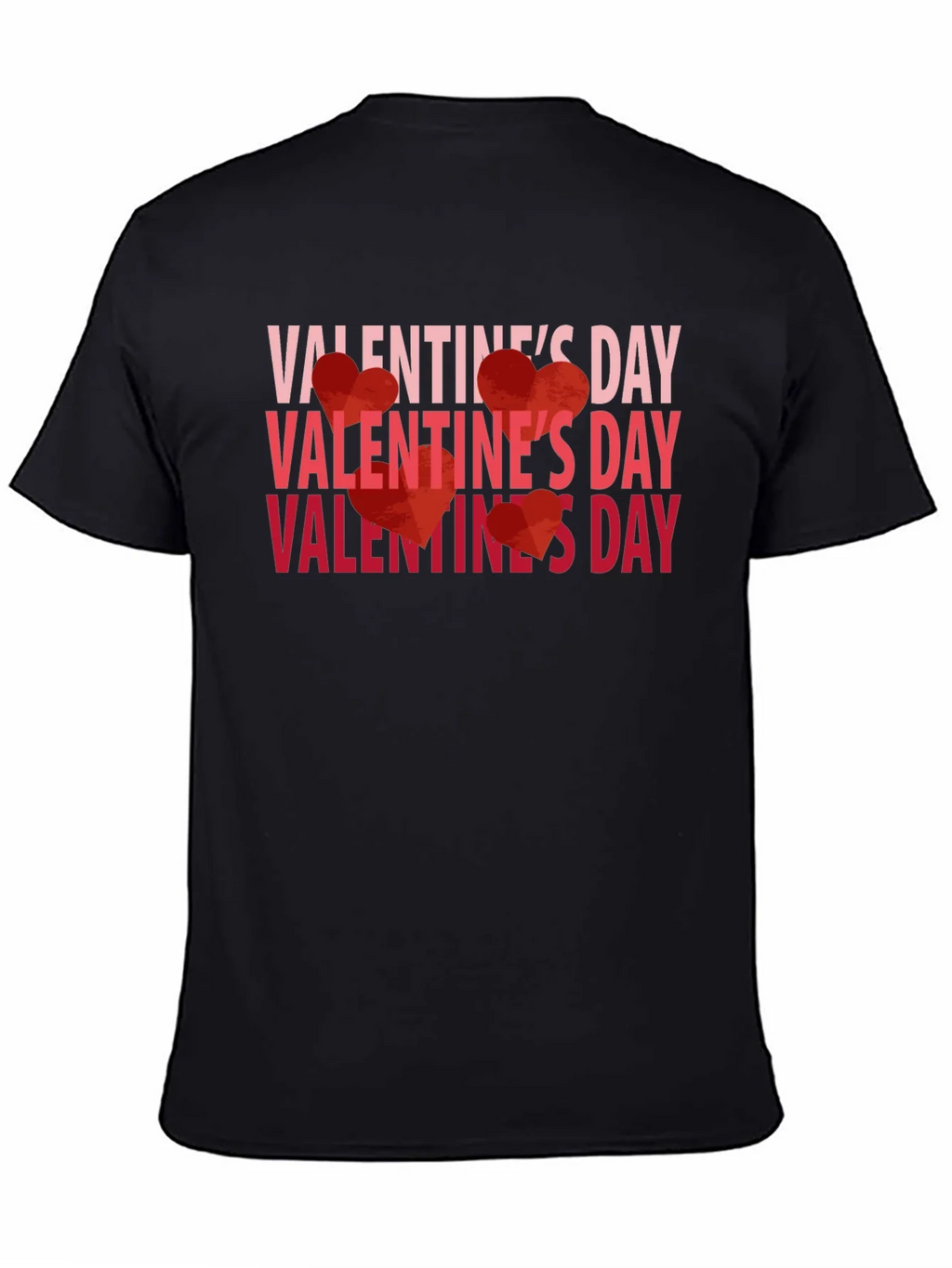 Valentines Day Graphic Tee - Black product image 4