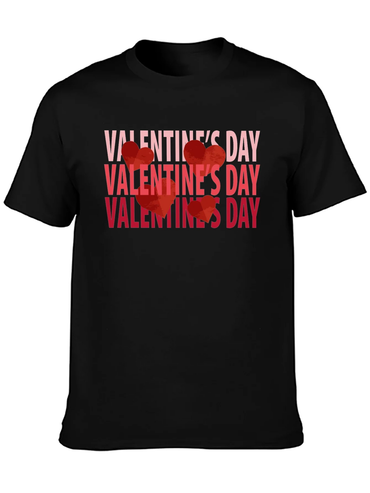 Valentines Day Graphic Tee - Black product image 3