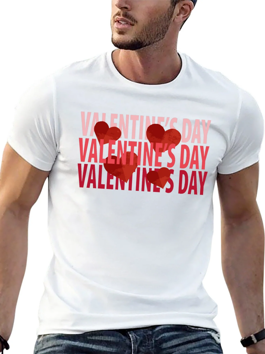 Valentines Day Graphic Tee - Black product image 12