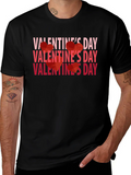 Valentines Day Graphic Tee - Black product image 1