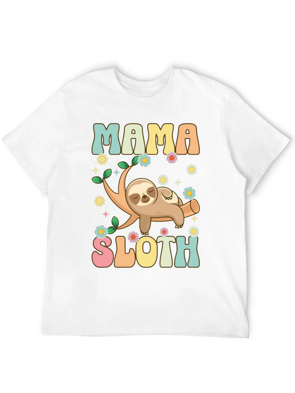 Mama Sloth Graphic Tee product image 10