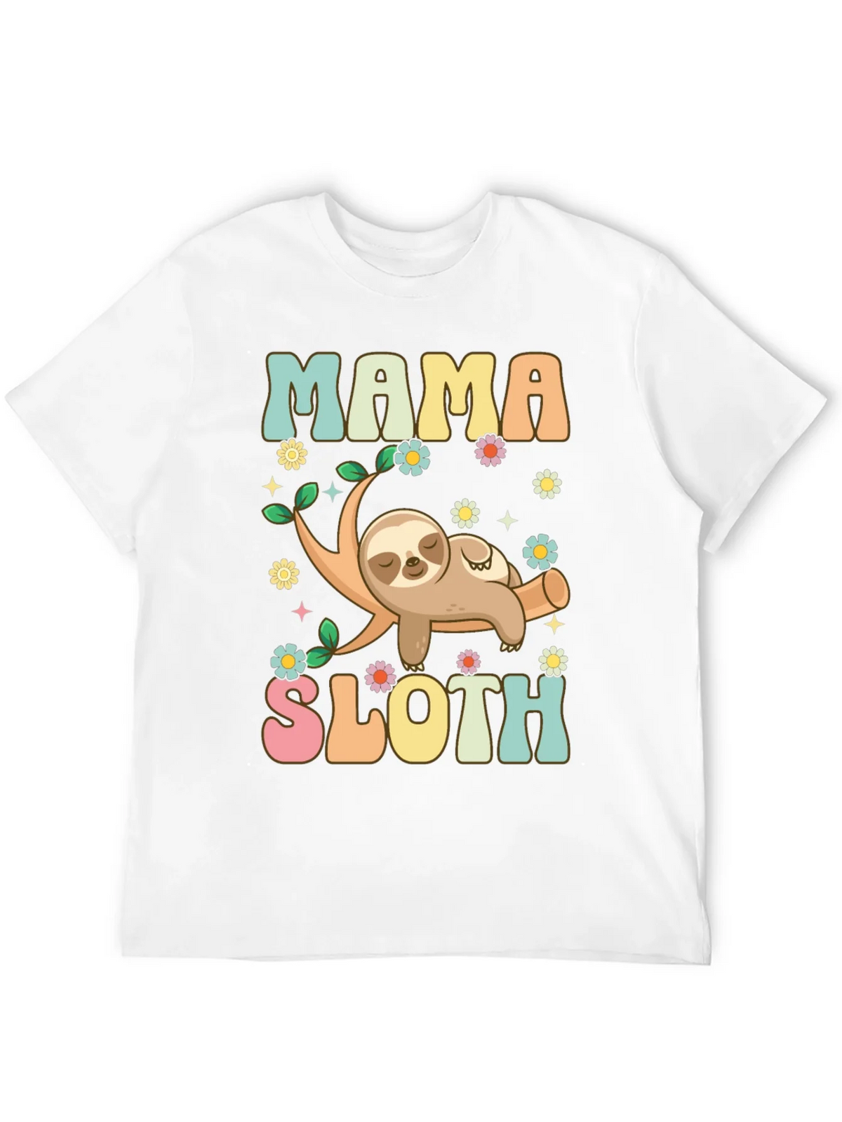 Mama Sloth Graphic Tee product image 10