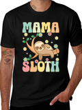 Mama Sloth Graphic Tee product image 1