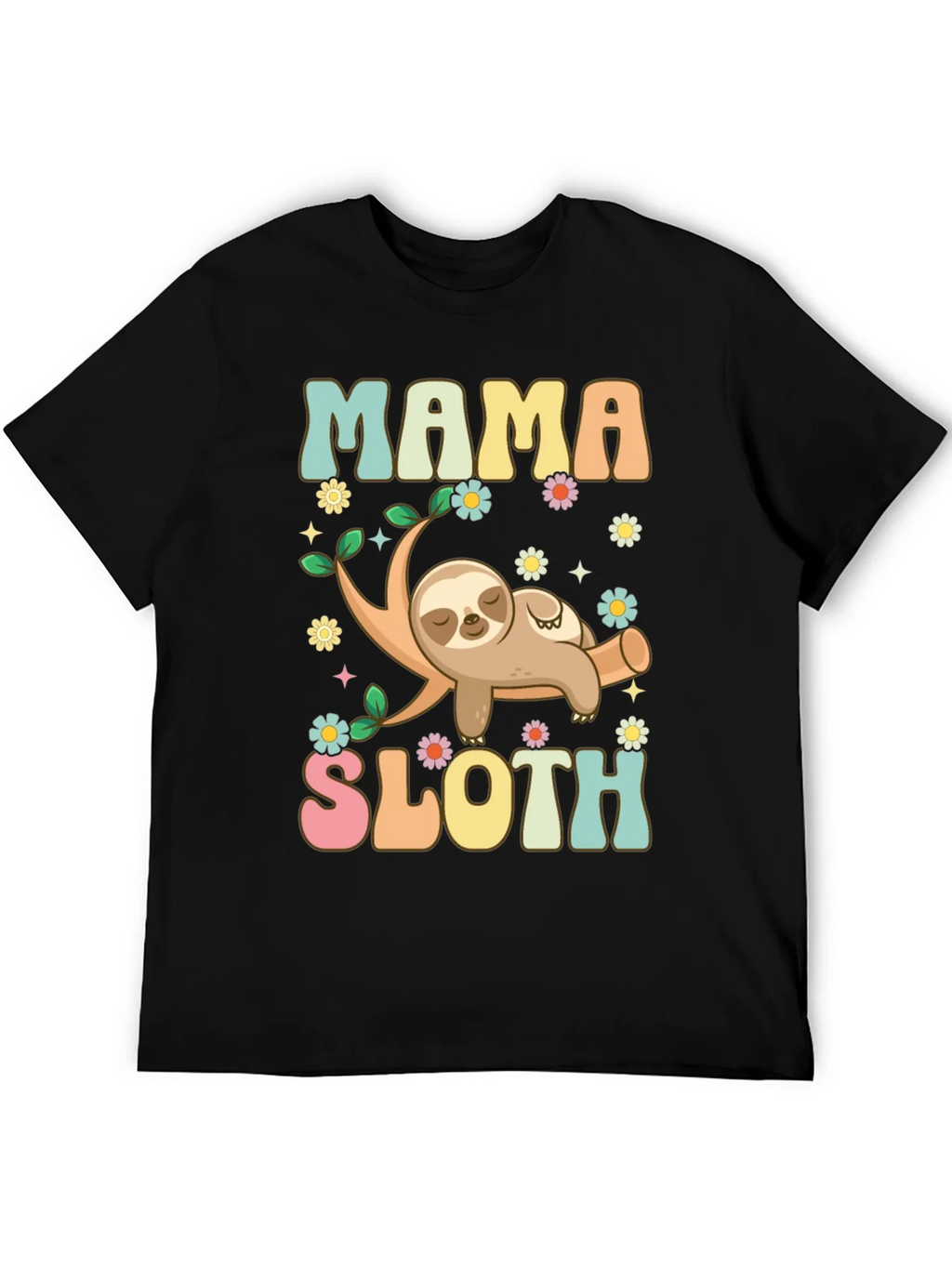 Mama Sloth Graphic Tee product image 4