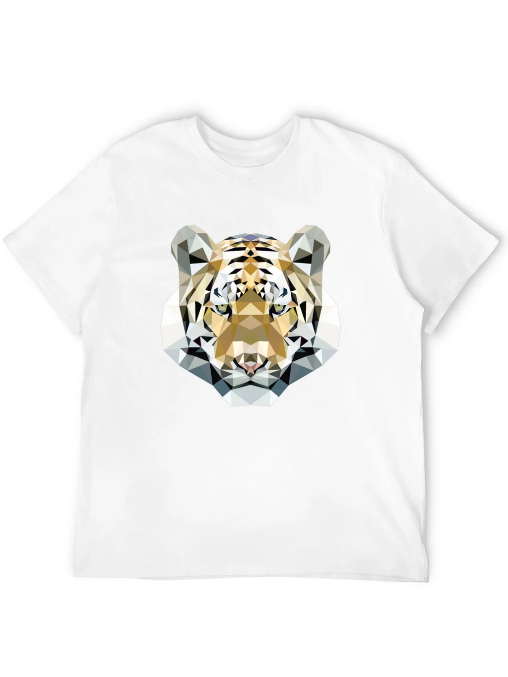 Geometric Tiger Graphic Tee - Modern & Stylish product image 6