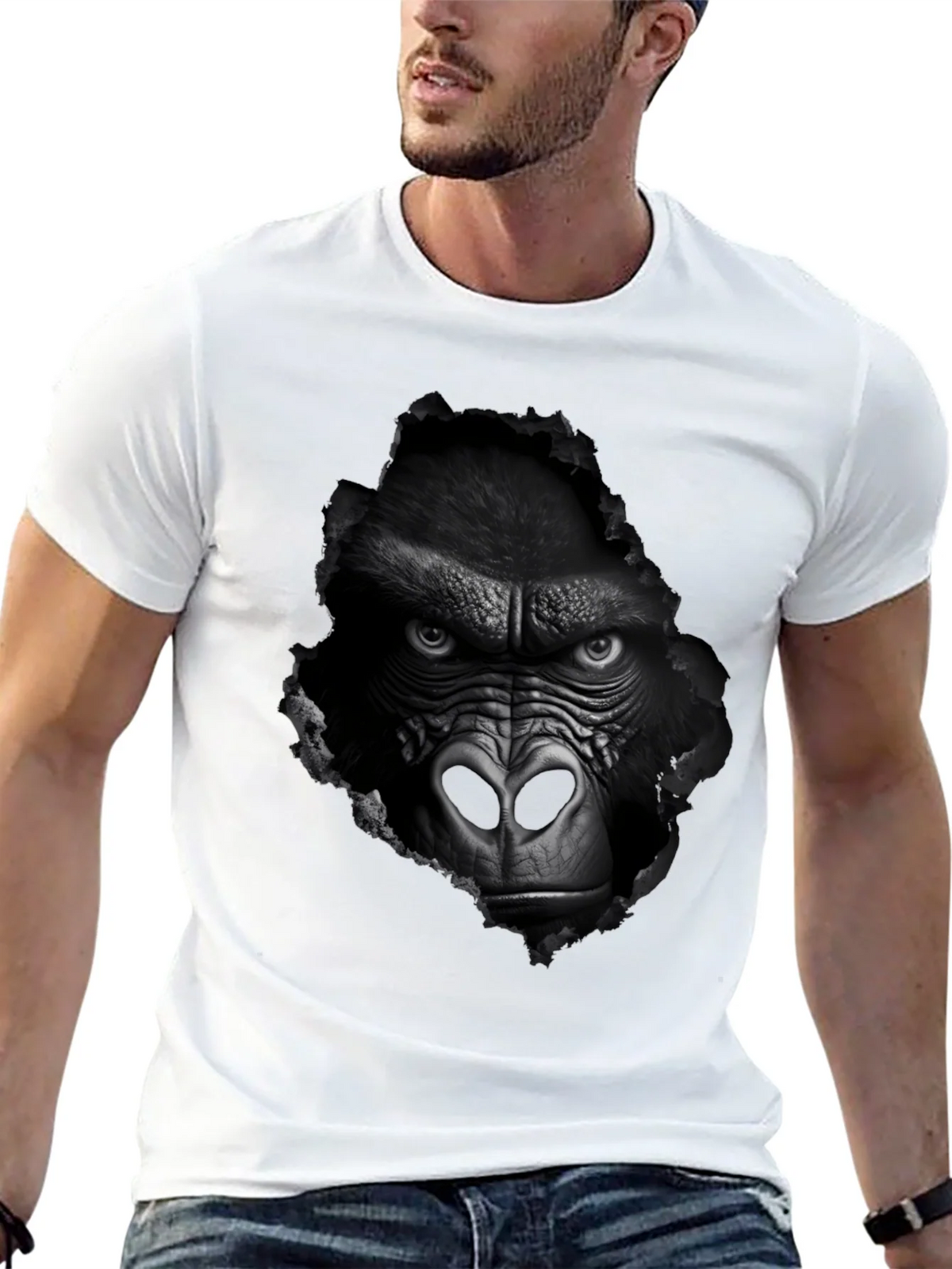 Gorilla Graphic Tee - Mens Black T-Shirt product image 12