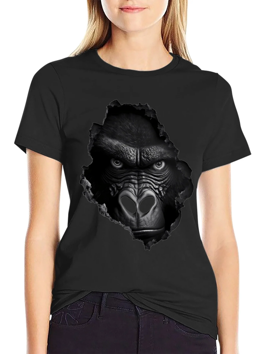 Gorilla Graphic Tee - Mens Black T-Shirt product image 2