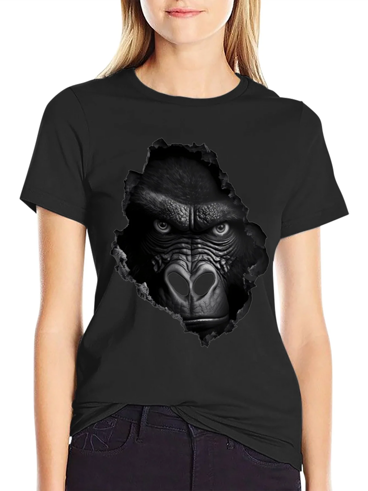 Gorilla Graphic Tee - Mens Black T-Shirt product image 2