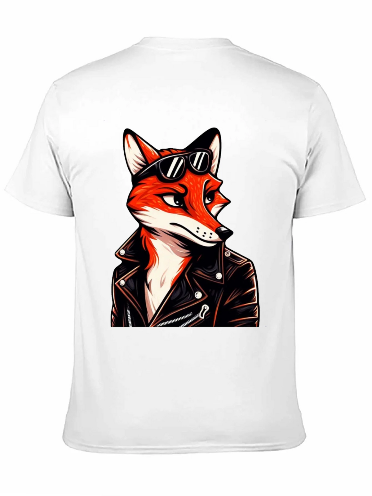Cool Fox Biker T-Shirt product image 9
