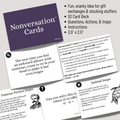 Nonversation Cards - The Antidote to Conversation Cards