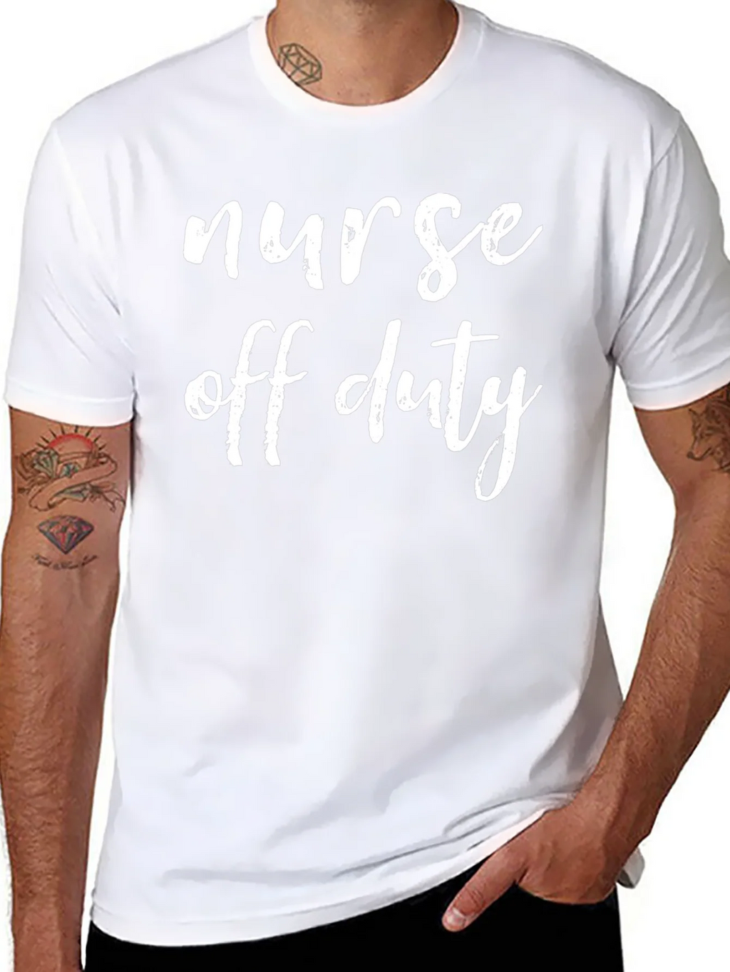 Nurse Off Duty Graphic T-Shirt product image 7