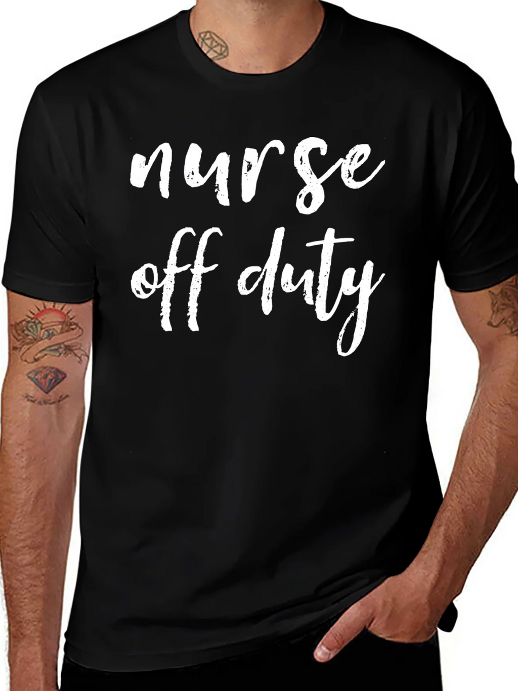 Nurse Off Duty Graphic T-Shirt product image 1