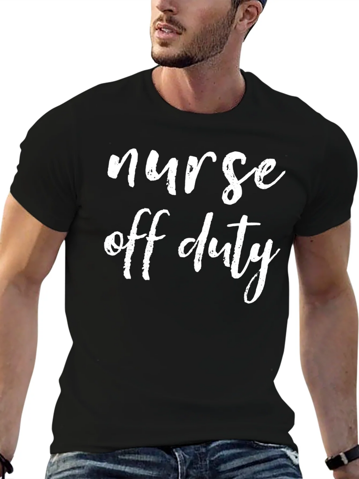 Nurse Off Duty Graphic T-Shirt product image 6