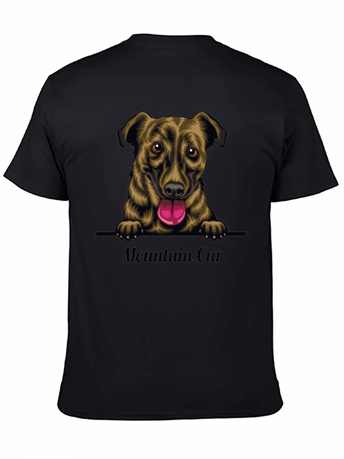 Mountain Cur Dog Graphic T-Shirt product image 4