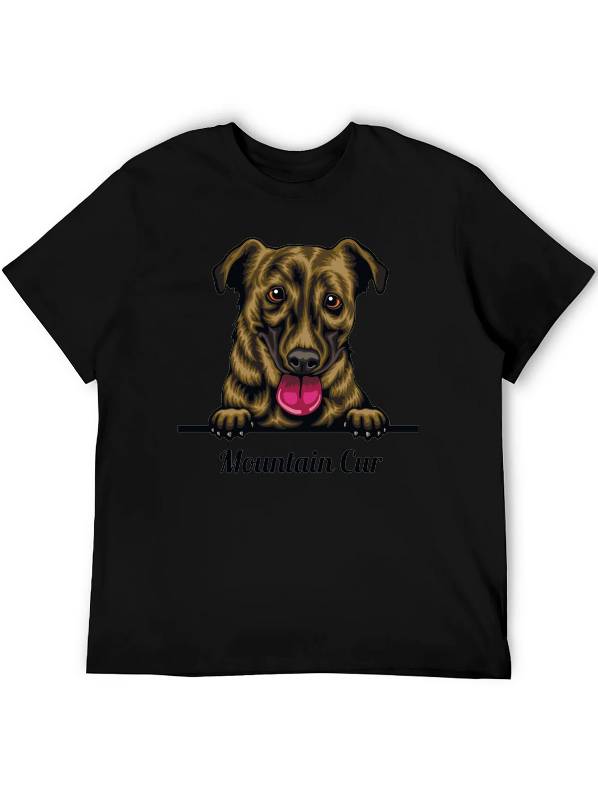 Mountain Cur Dog Graphic T-Shirt product image 5