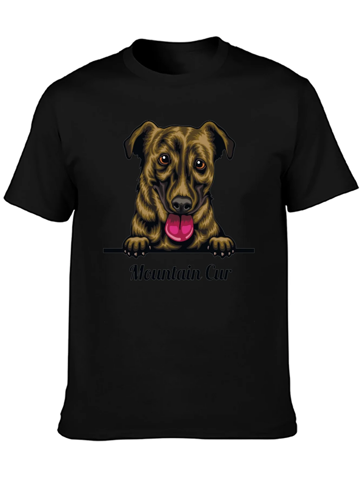Mountain Cur Dog Graphic T-Shirt product image 3