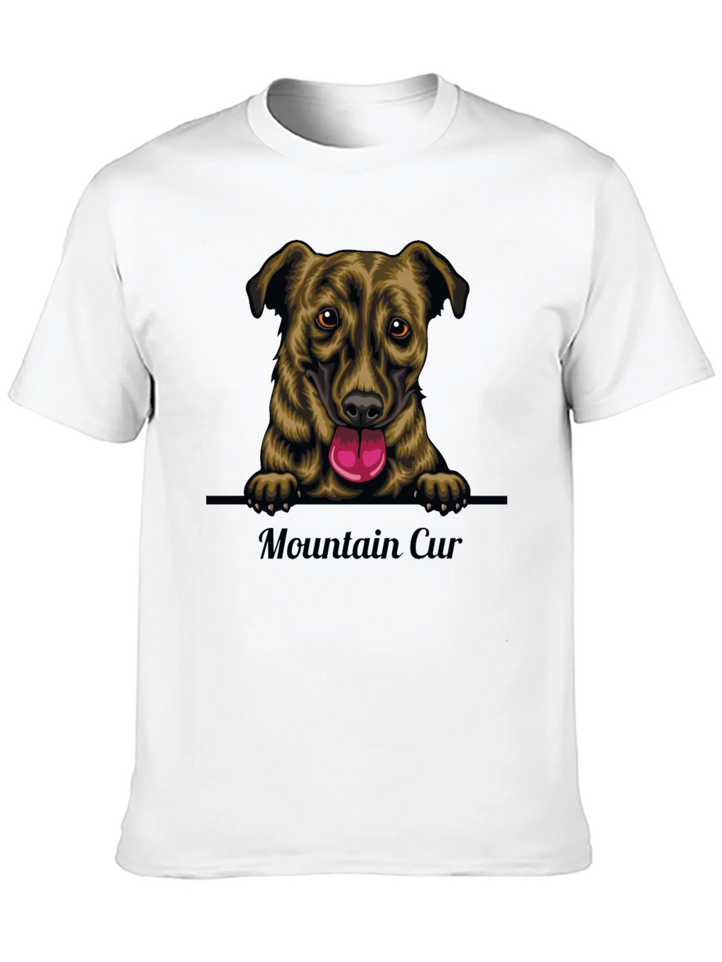 Mountain Cur Dog Graphic T-Shirt product image 9