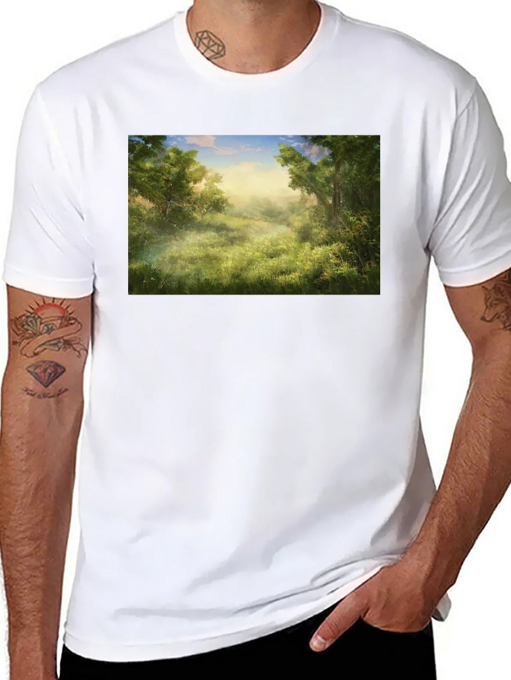 Natures Embrace Graphic Tee - Soft & Stylish product image 7