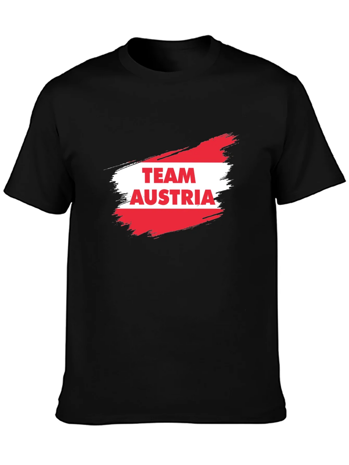 Team Austria T-Shirt - Black Cotton Tee product image 2