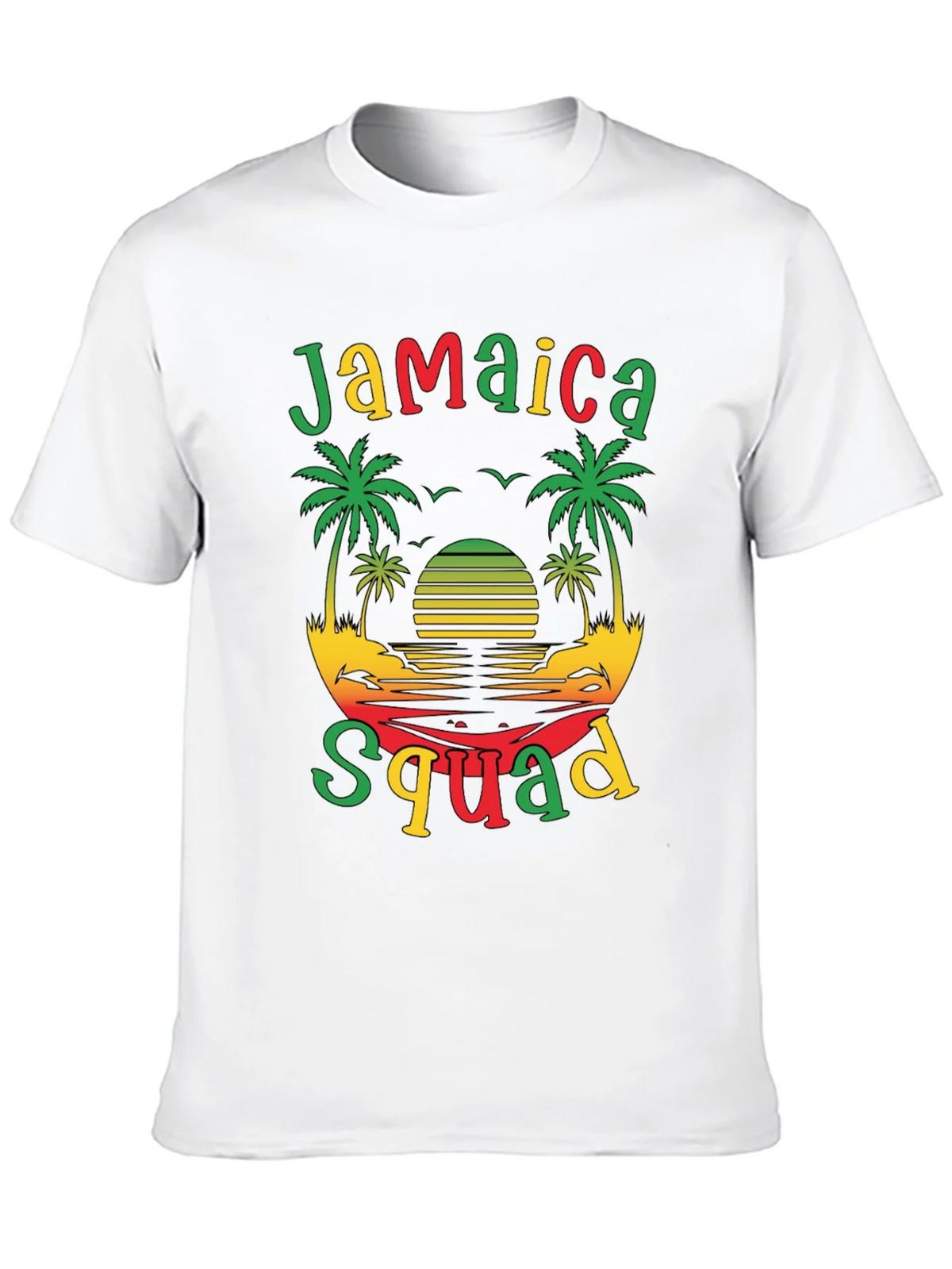 Jamaica Squad Graphic Tee - Island Vibes product image 1