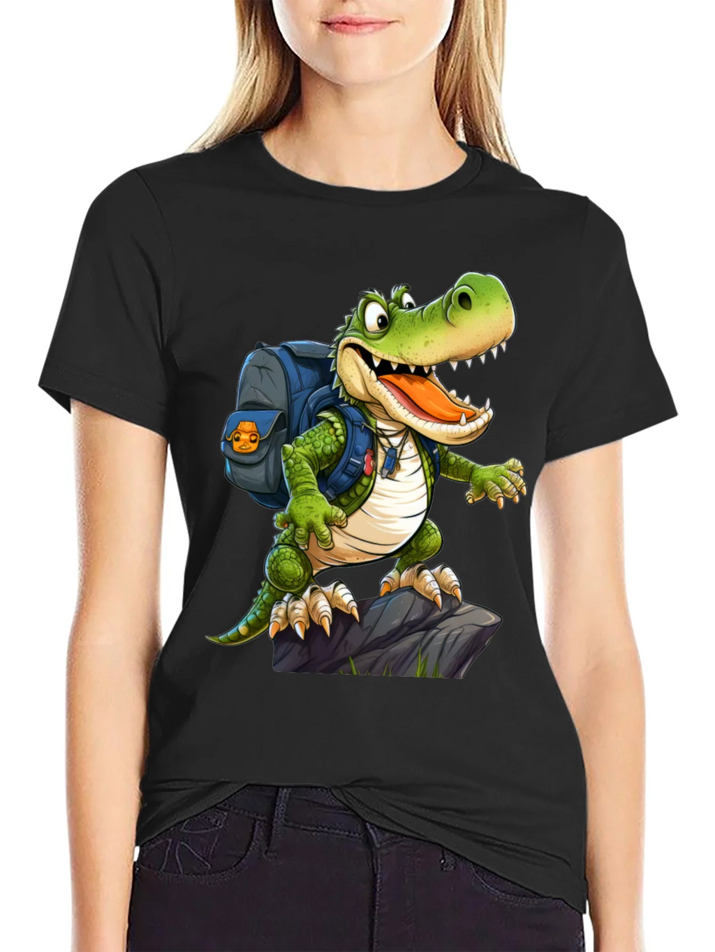 Cartoon Crocodile T-Shirt product image 2
