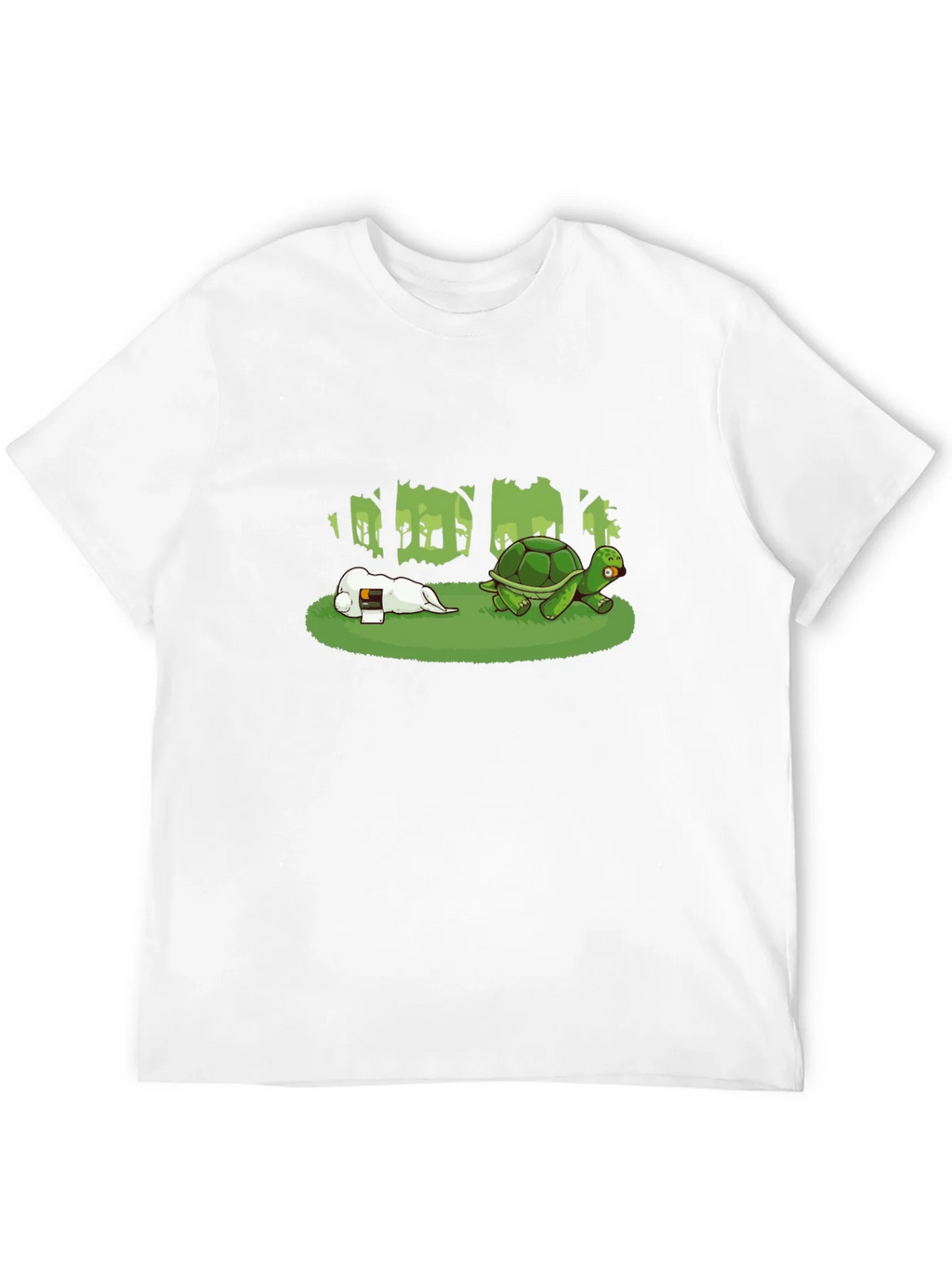 Hare & Tortoise T-Shirt - Black Cotton Blend product image 5