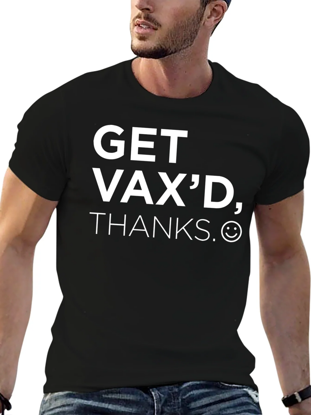 Get Vaxd Thanks Graphic Tee product image 6