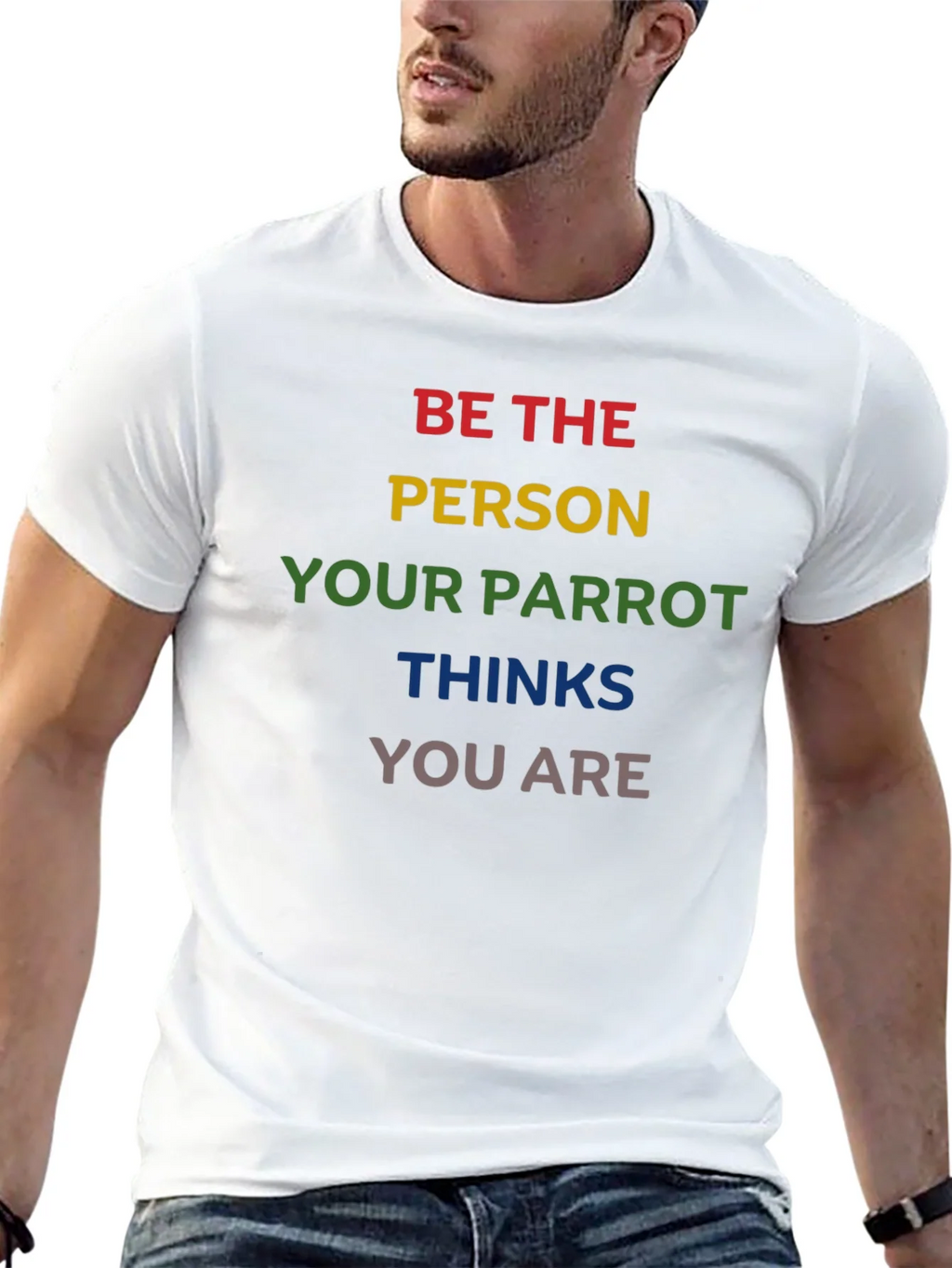 Parrot Pride Tee - Be the Person Your Thinks You Are product image 7