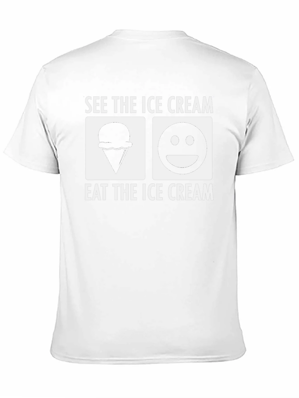 See the Ice Cream Eat Black T-Shirt product image 6