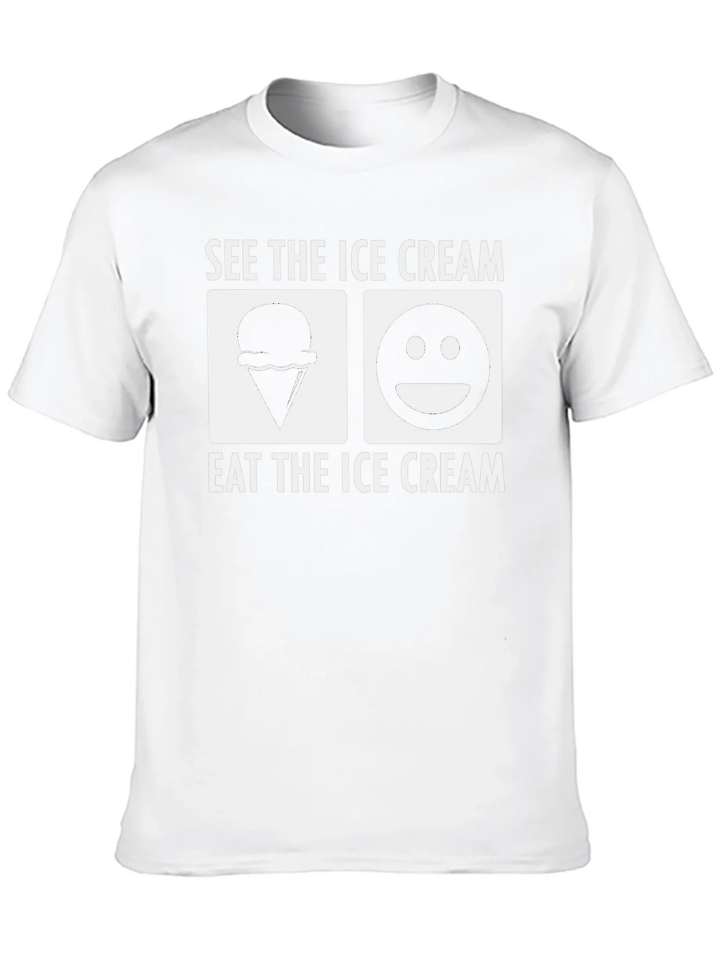 See the Ice Cream Eat Black T-Shirt product image 5