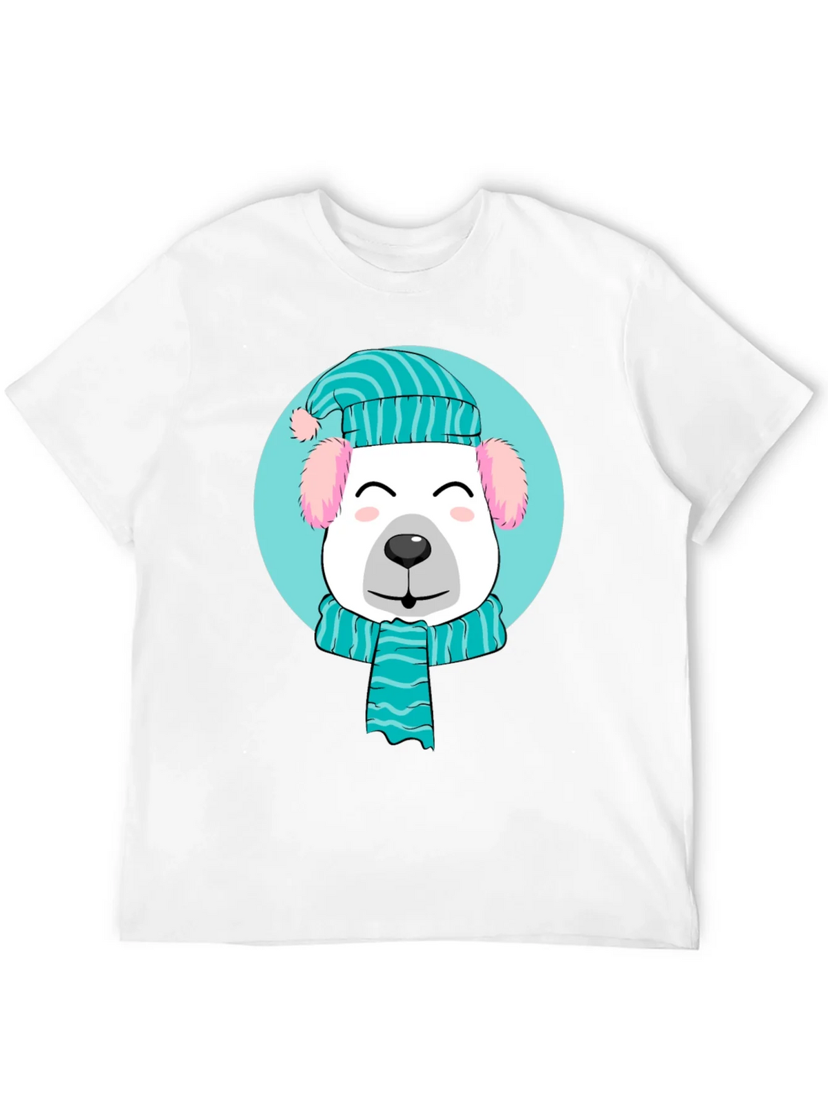 Winter Pup Graphic Tee - Cute Holiday Style!