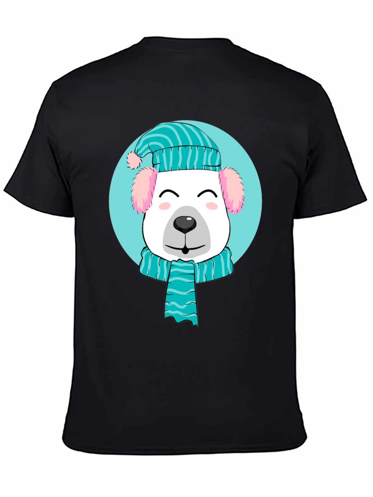Winter Pup Graphic Tee - Cute Holiday Style!