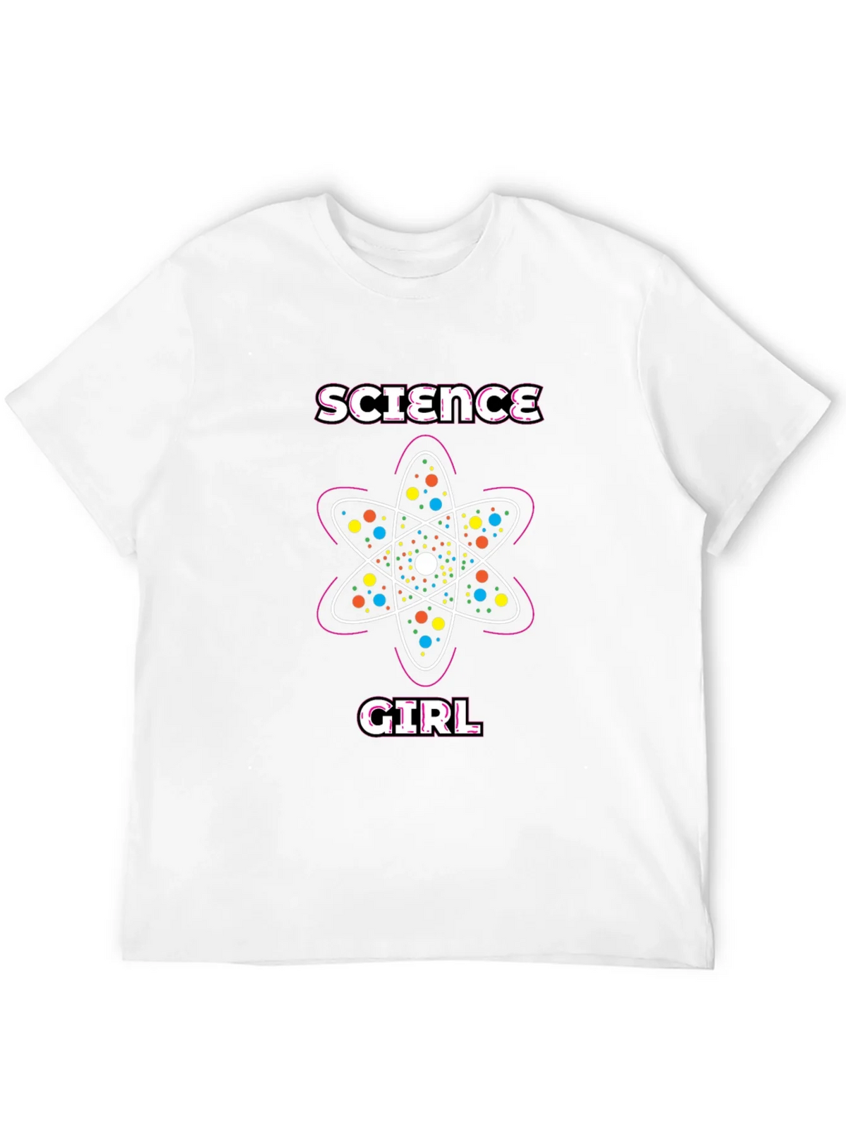Science Girl T-Shirt - Atom Design product image 11