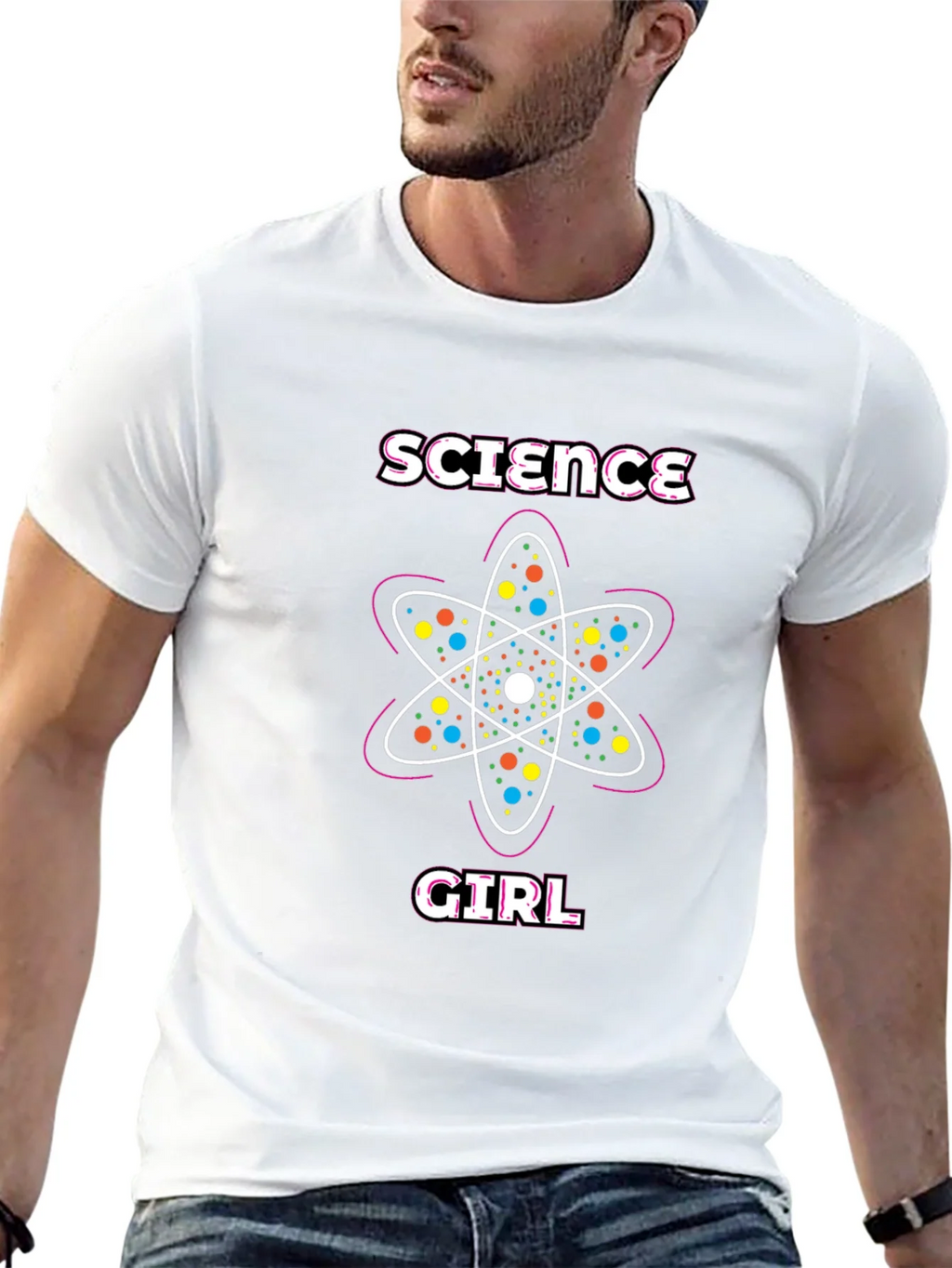 Science Girl T-Shirt - Atom Design product image 12