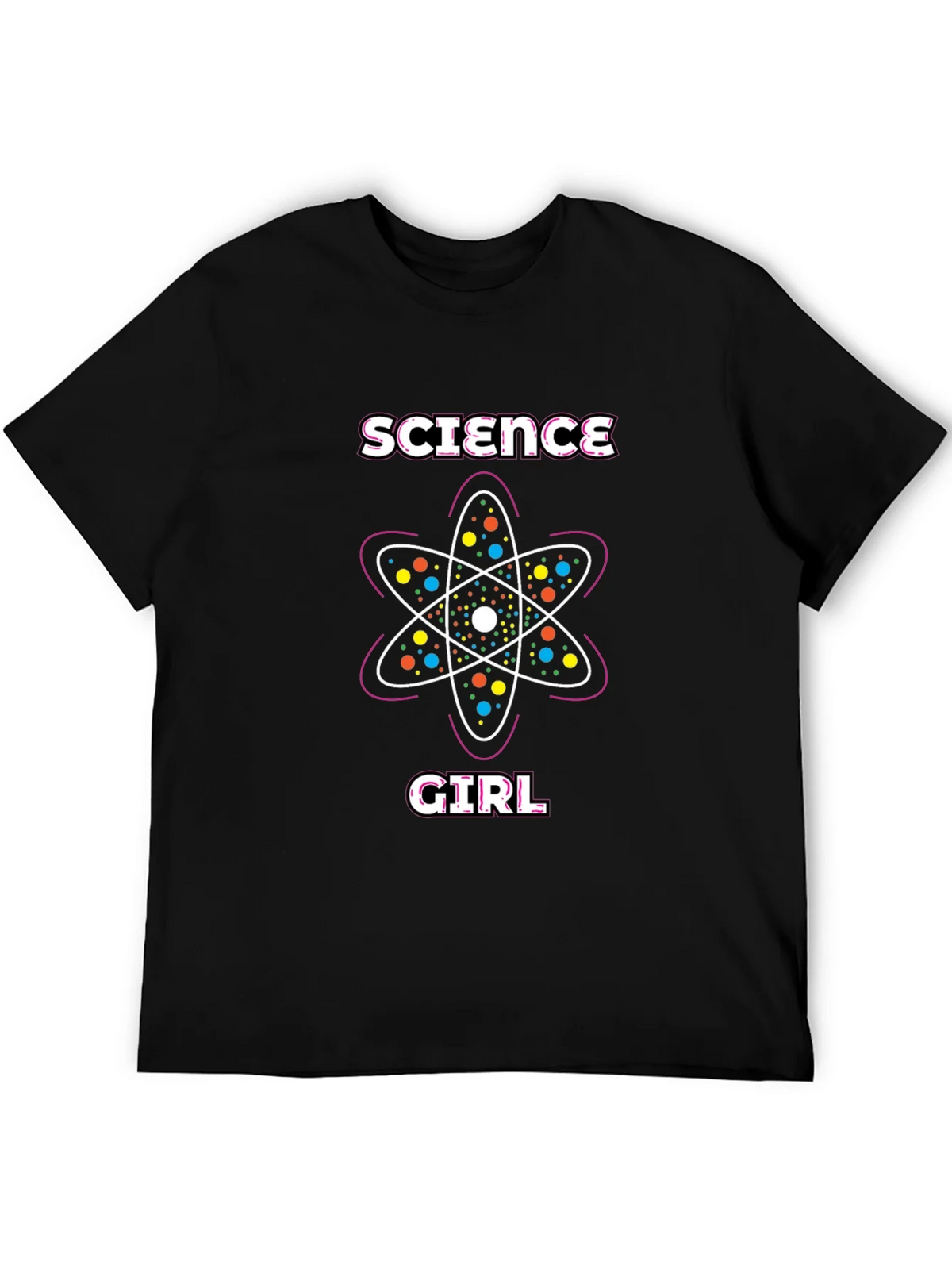 Science Girl T-Shirt - Atom Design product image 5