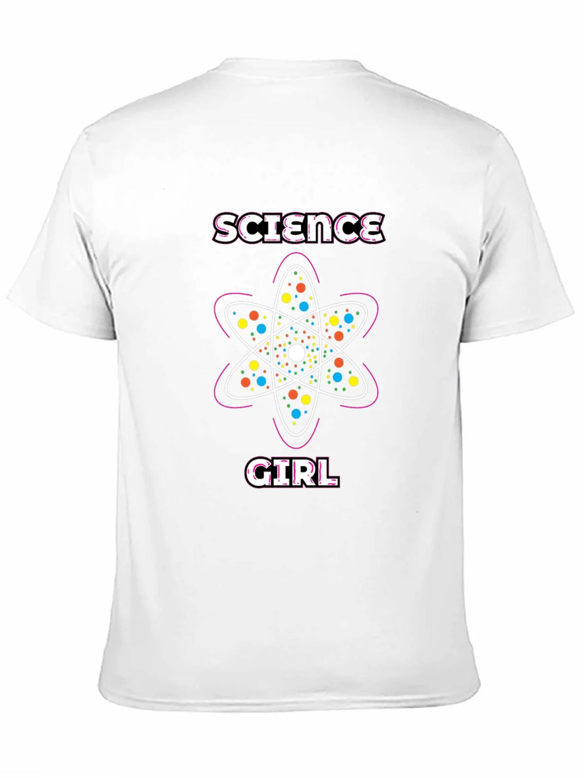 Science Girl T-Shirt - Atom Design product image 10