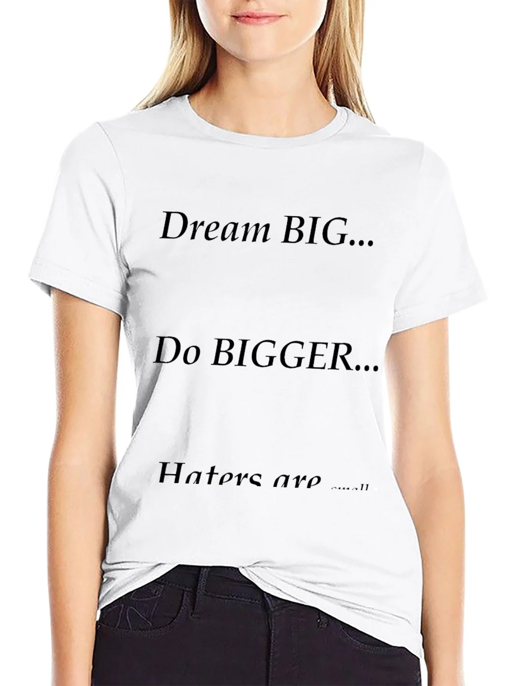Motivational Graphic Tee: Dream Big Do Bigger product image 6
