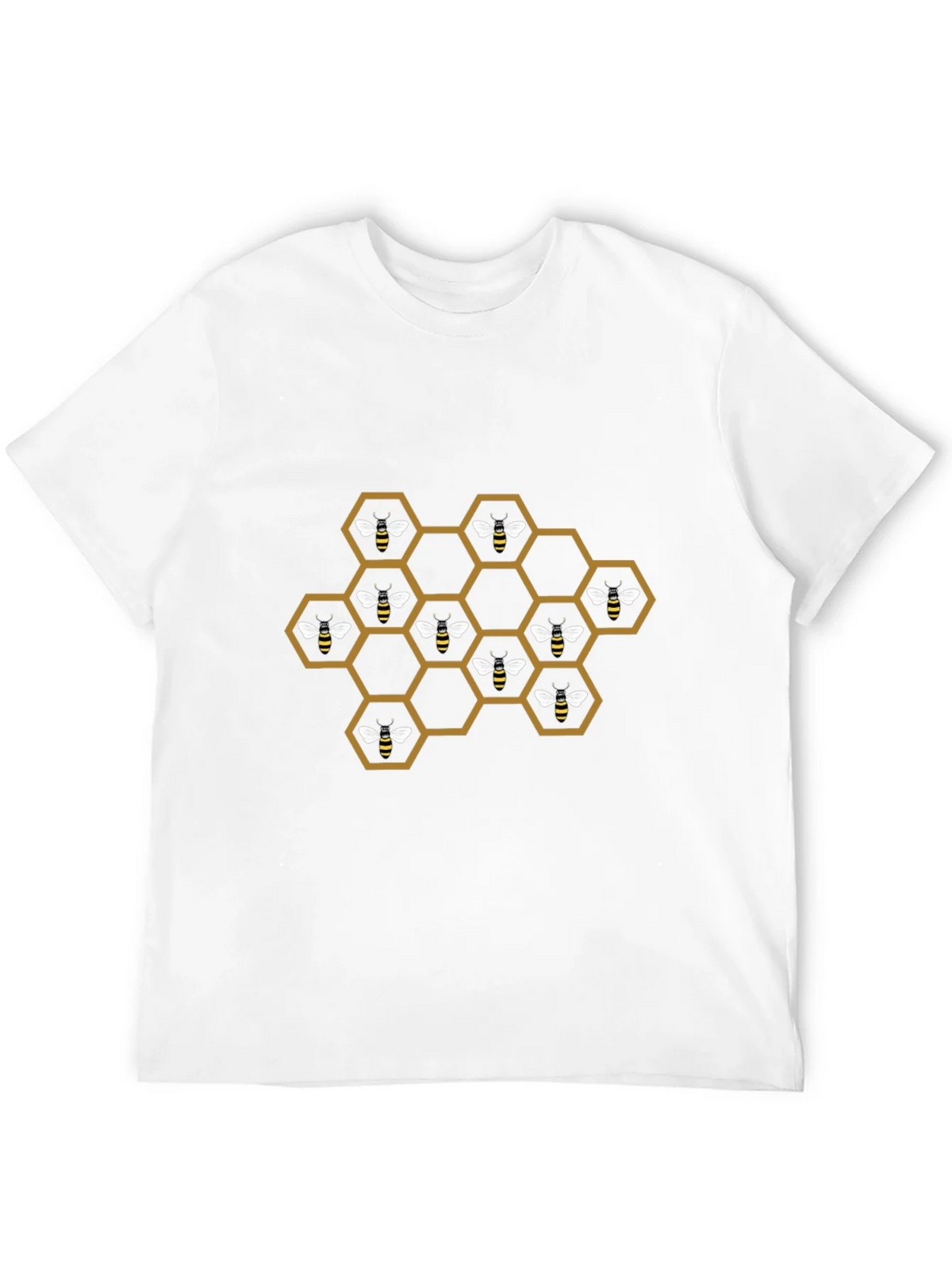 Honeycomb Bee T-Shirt - Unique Graphic Tee product image 11