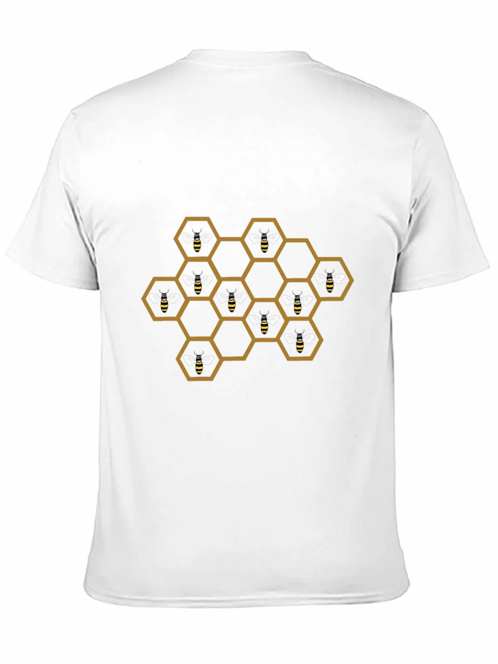 Honeycomb Bee T-Shirt - Unique Graphic Tee product image 10