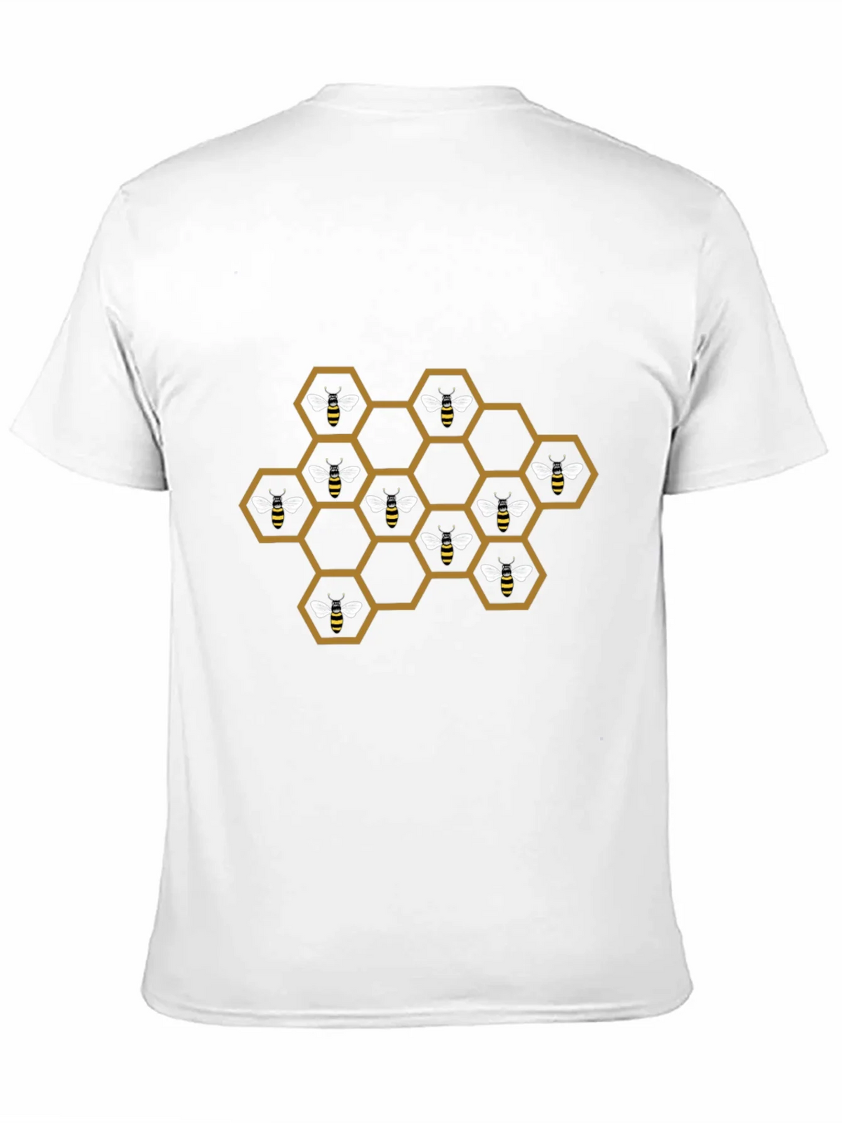 Honeycomb Bee T-Shirt - Unique Graphic Tee product image 10