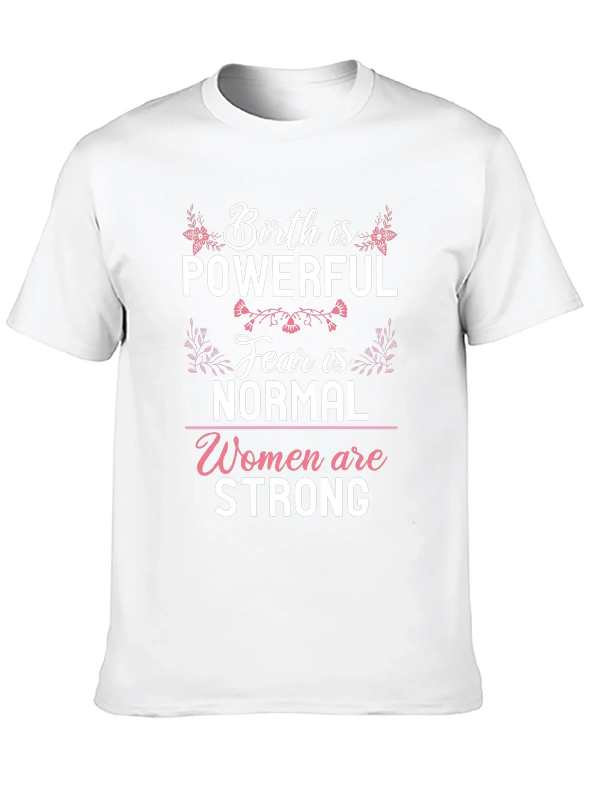 Birth is Powerful Graphic Tee - Womens Empowerment Shirt product image 9