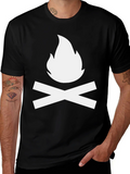 Campfire Graphic T-Shirt - Soft Cotton Blend product image 1