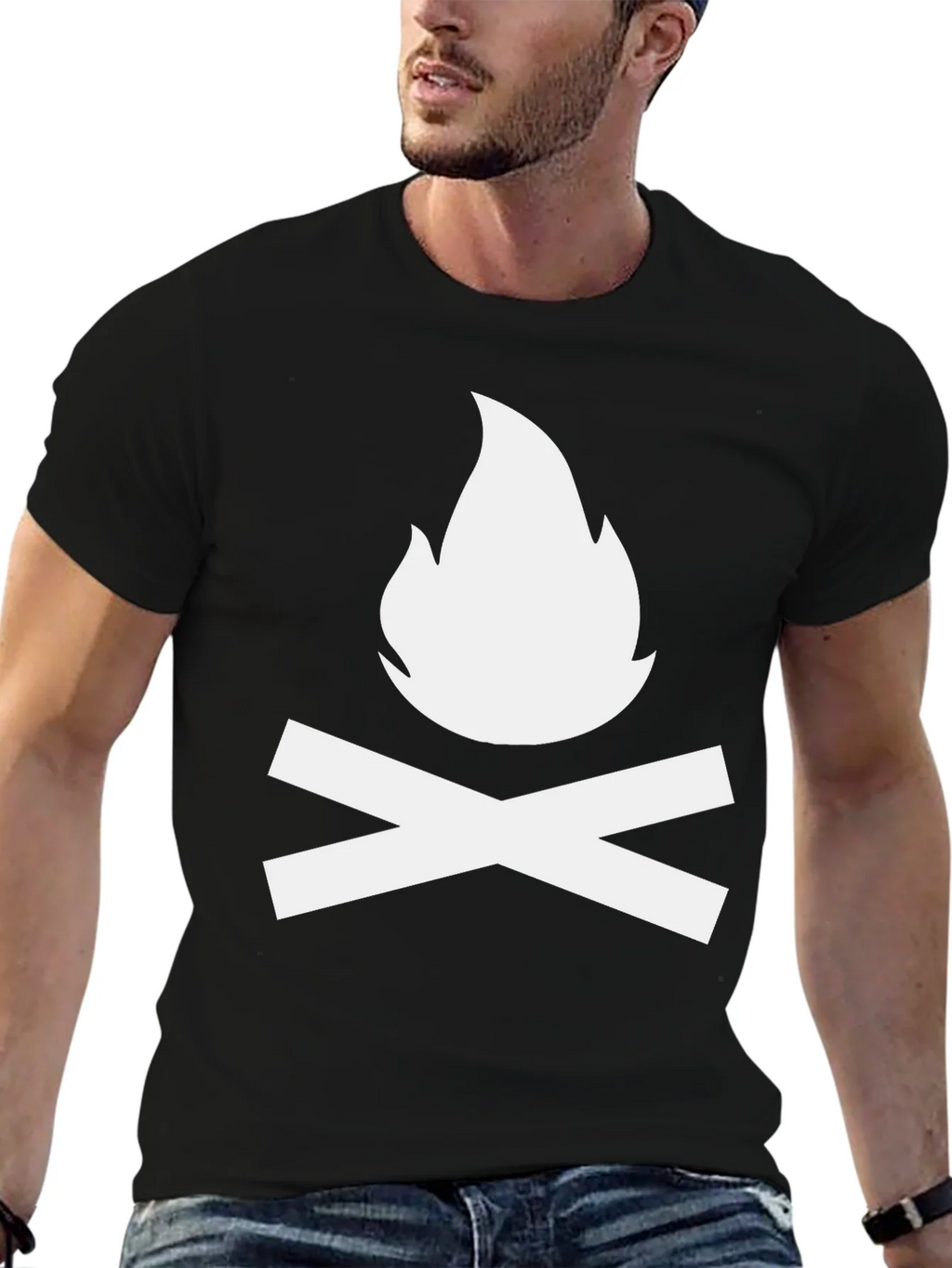 Campfire Graphic T-Shirt - Soft Cotton Blend product image 6