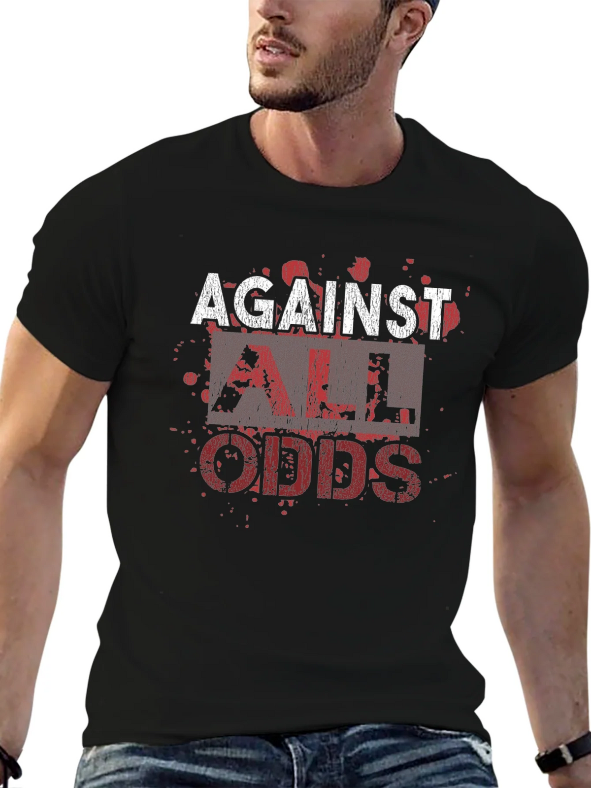 Against All Odds Graphic T-Shirt product image 6