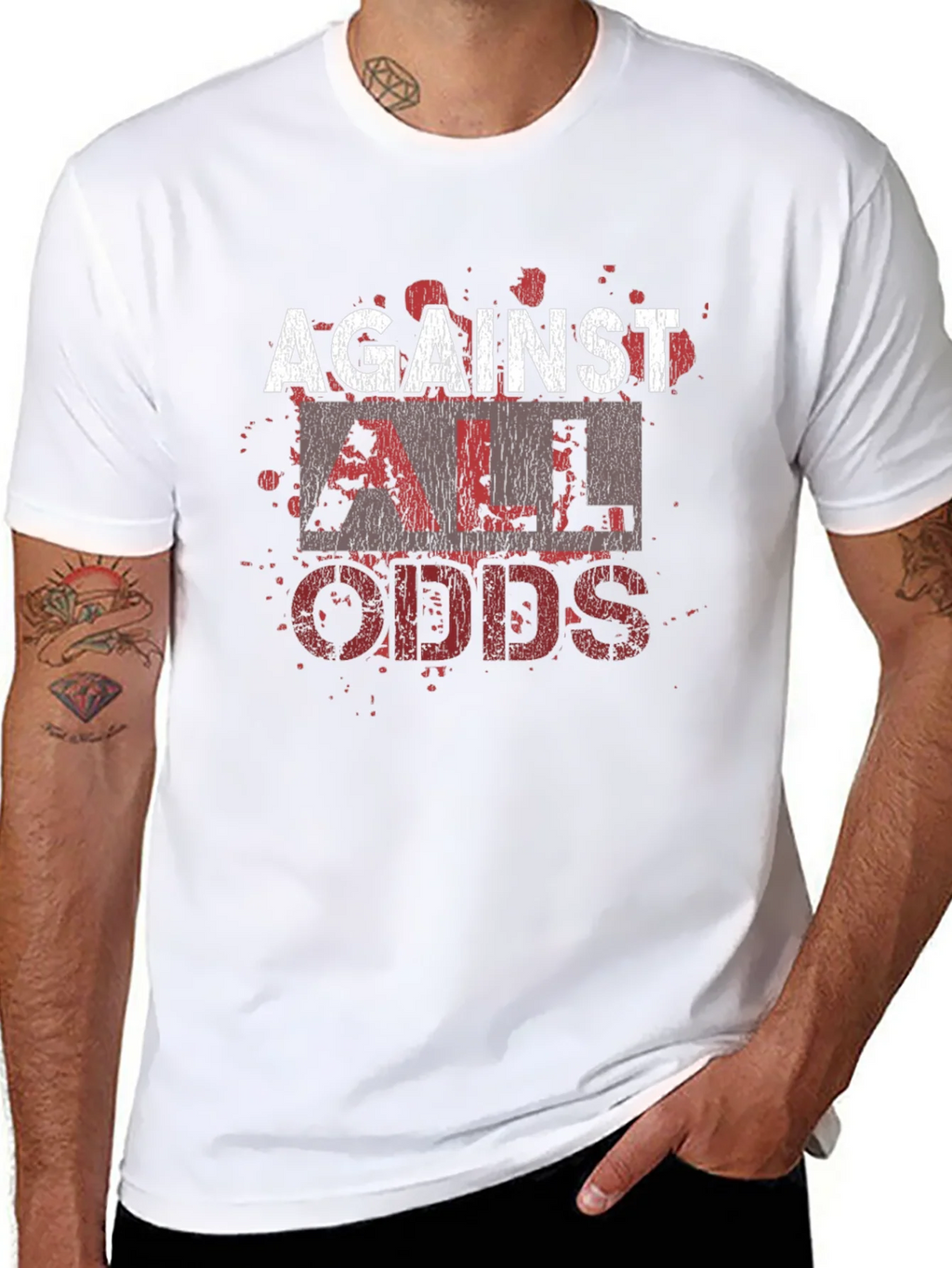 Against All Odds Graphic T-Shirt product image 7