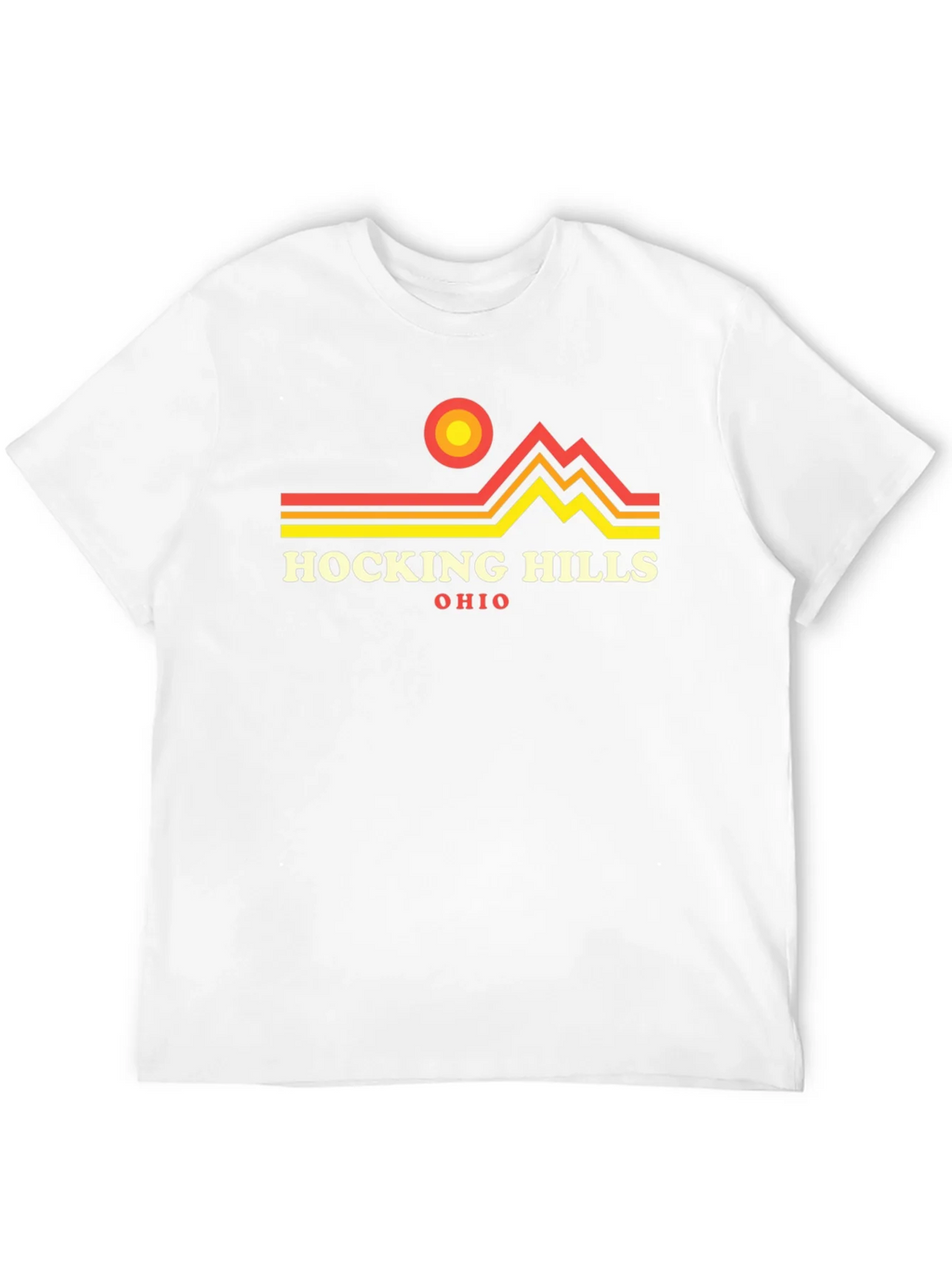 Hocking Hills Ohio Graphic Tee - Black product image 11