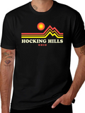 Hocking Hills Ohio Graphic Tee - Black product image 1