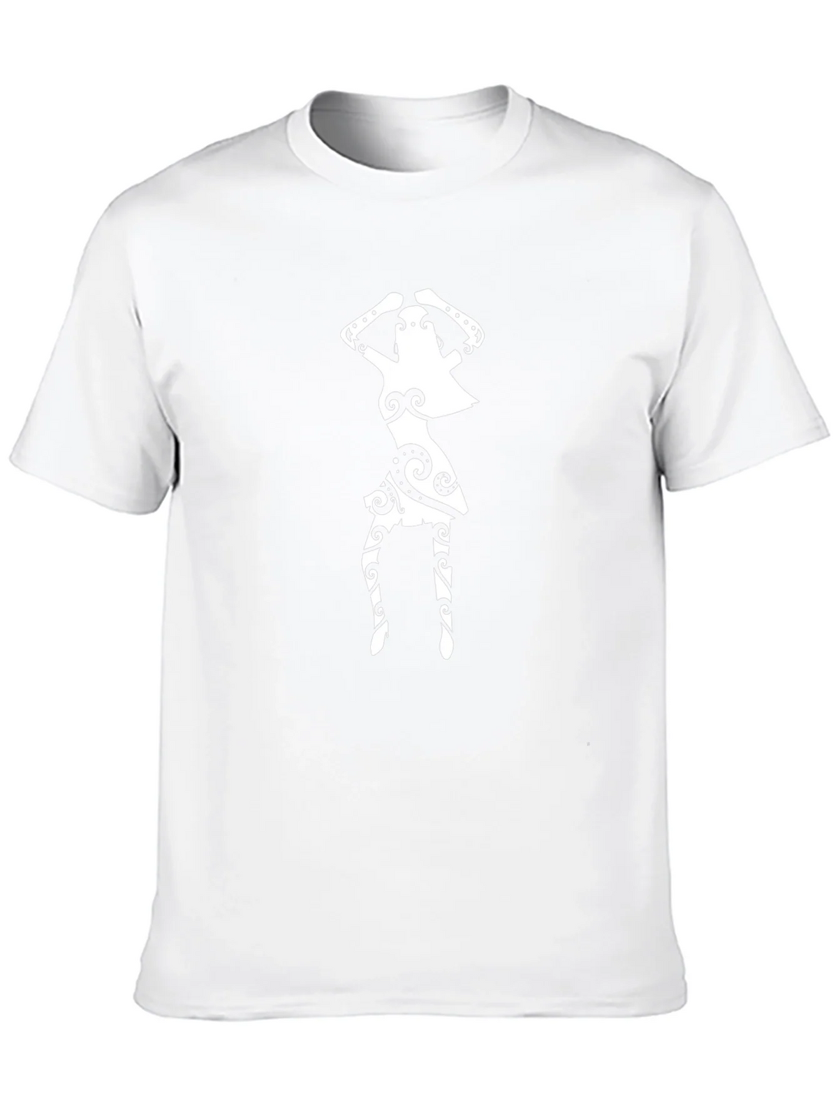 Tribal Dancer Graphic Black T-Shirt product image 9